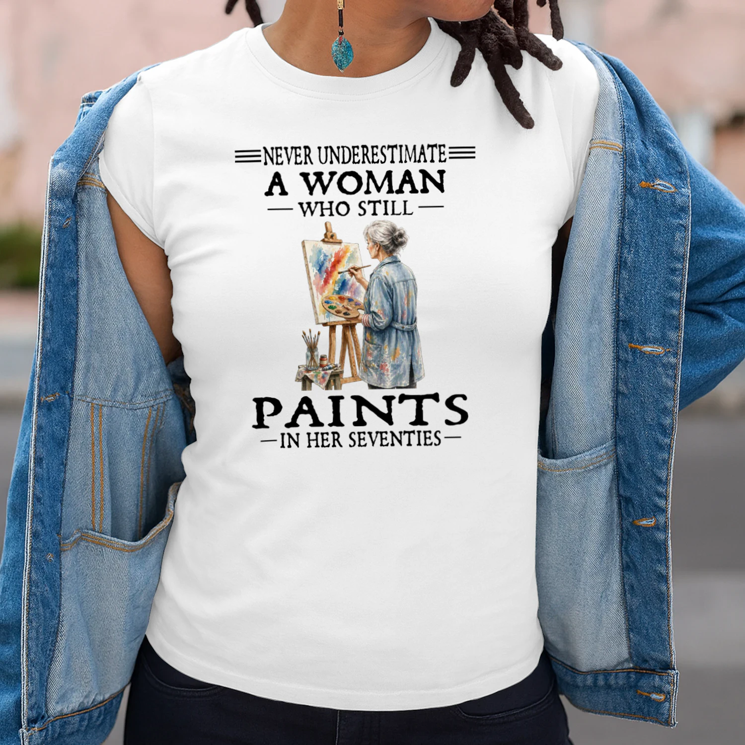 V1 Never Underestimate A Woman Who Still Paints In Her Seventies