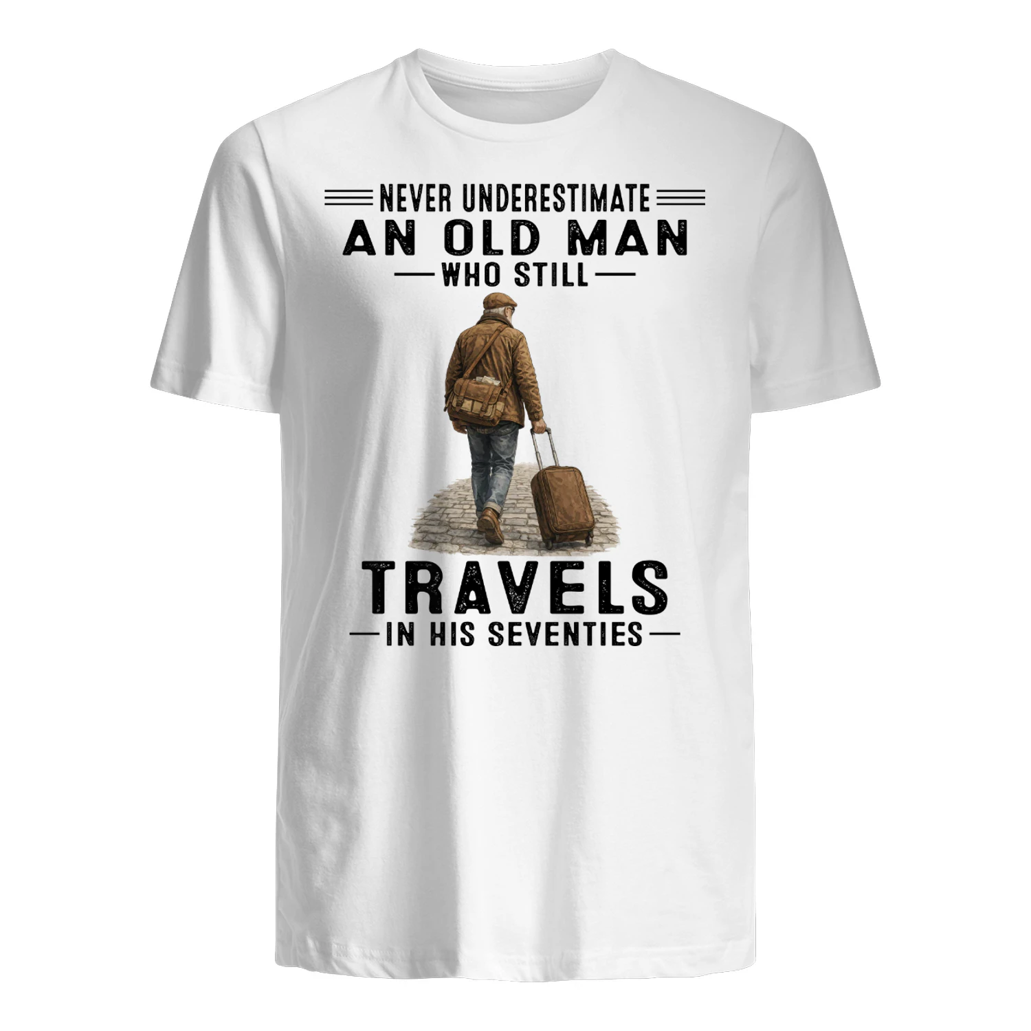 Never Underestimate An Old Man Who Still Travels In His Seventies