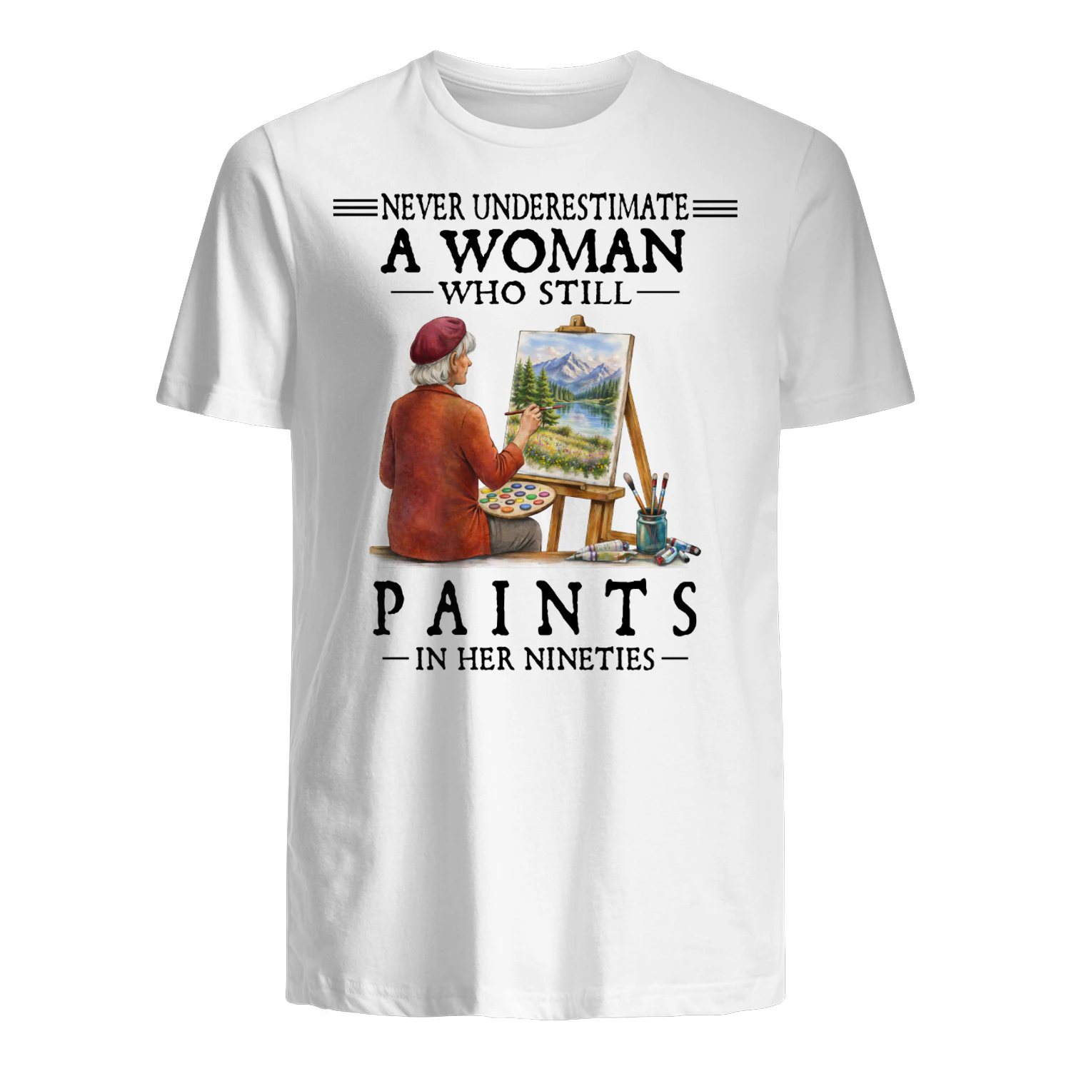 Never Underestimate A Woman Who Still Paints In Her Nineties