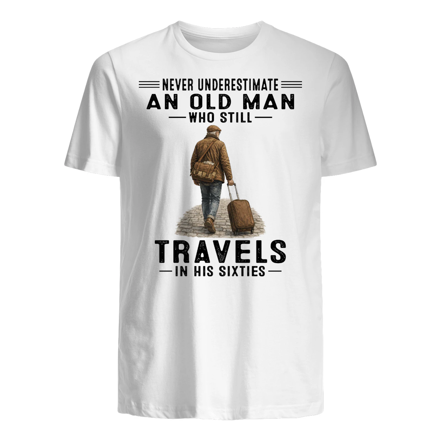 Never Underestimate An Old Man Who Still Travels In His Sixties