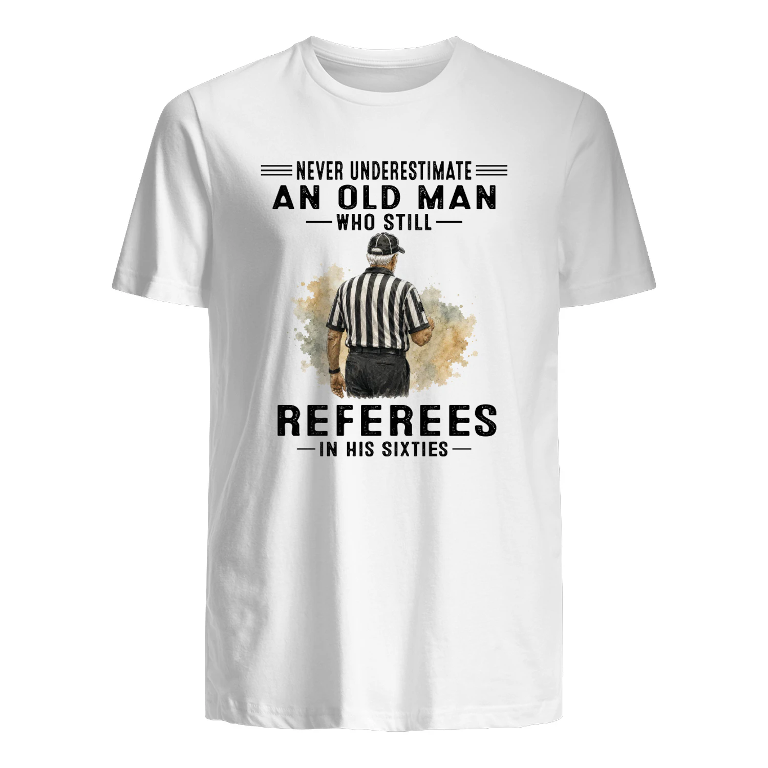 Never Underestimate An Old Man Who Still Referees In His Sixties
