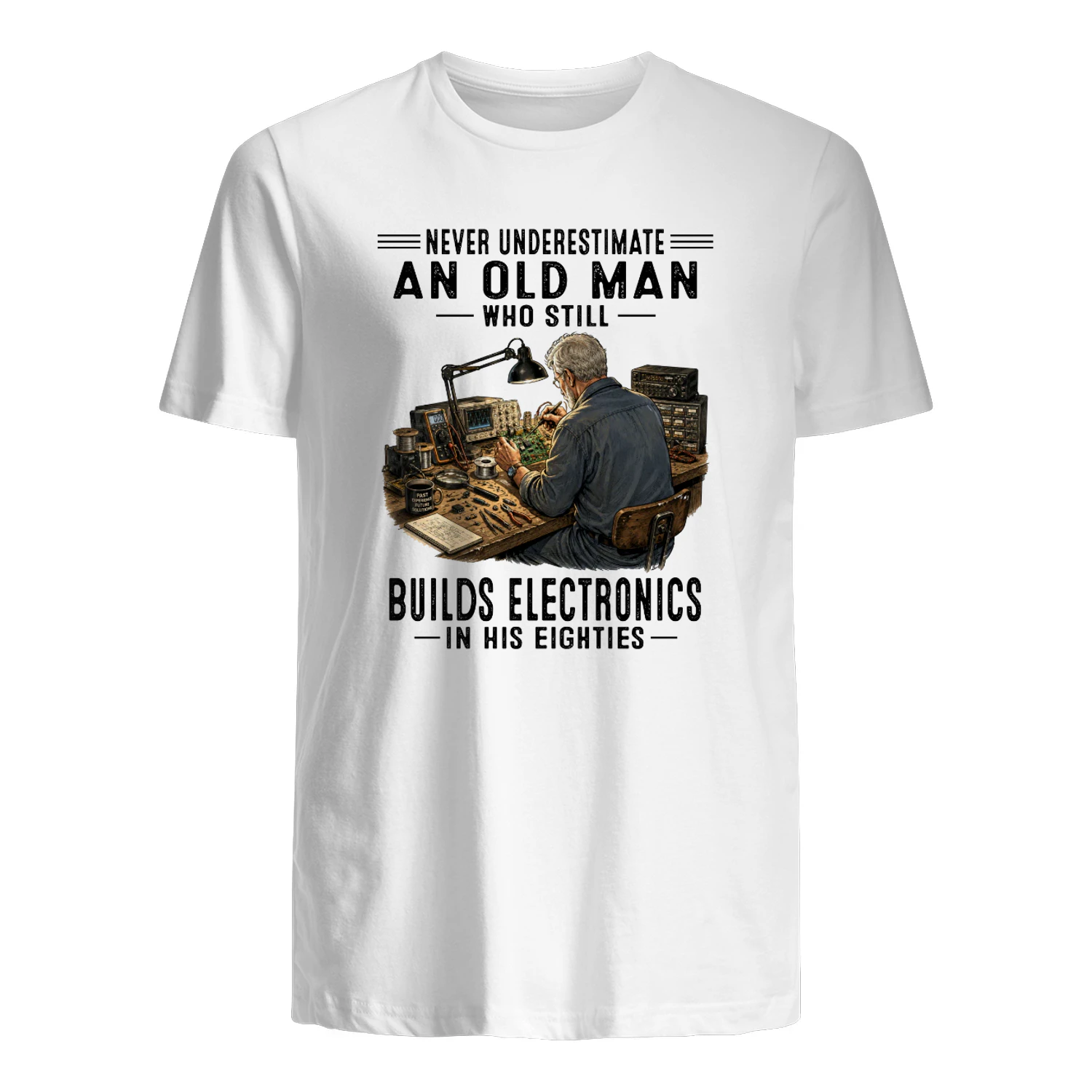 Never Underestimate An Old Man Who Still Builds Electronics In His Eighties