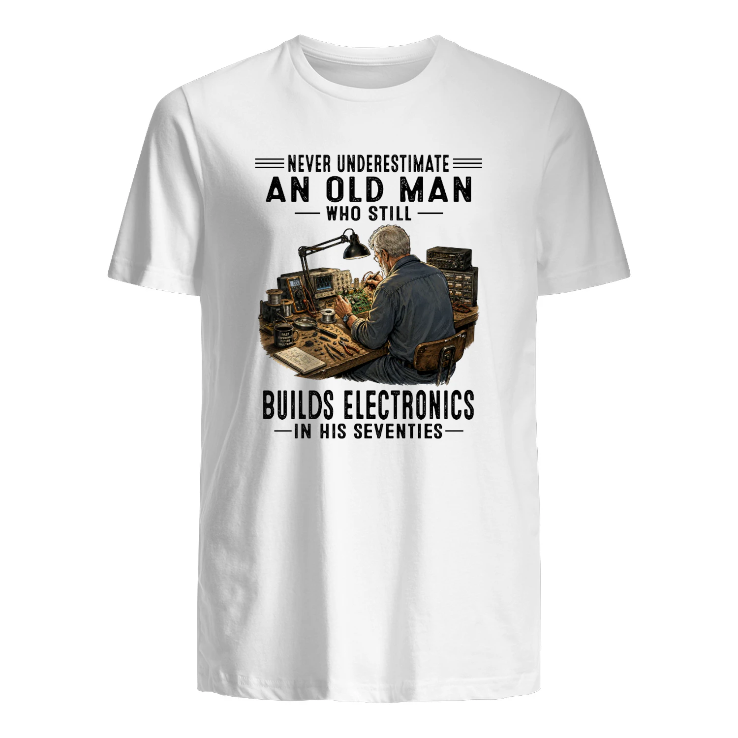 Never Underestimate An Old Man Who Still Builds Electronics In His Seventies
