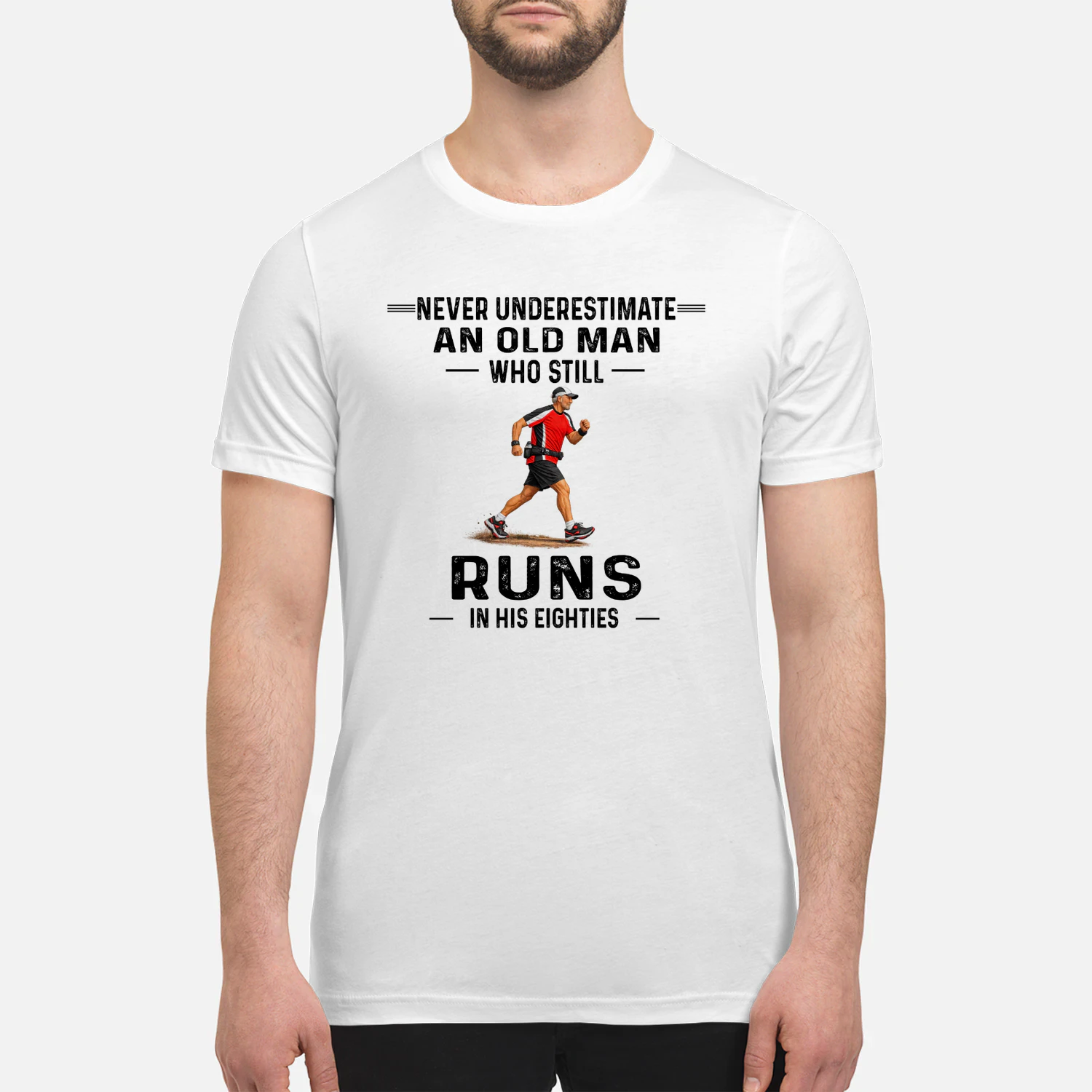 Never Underestimate A Man Who Still Runs In His Eighties