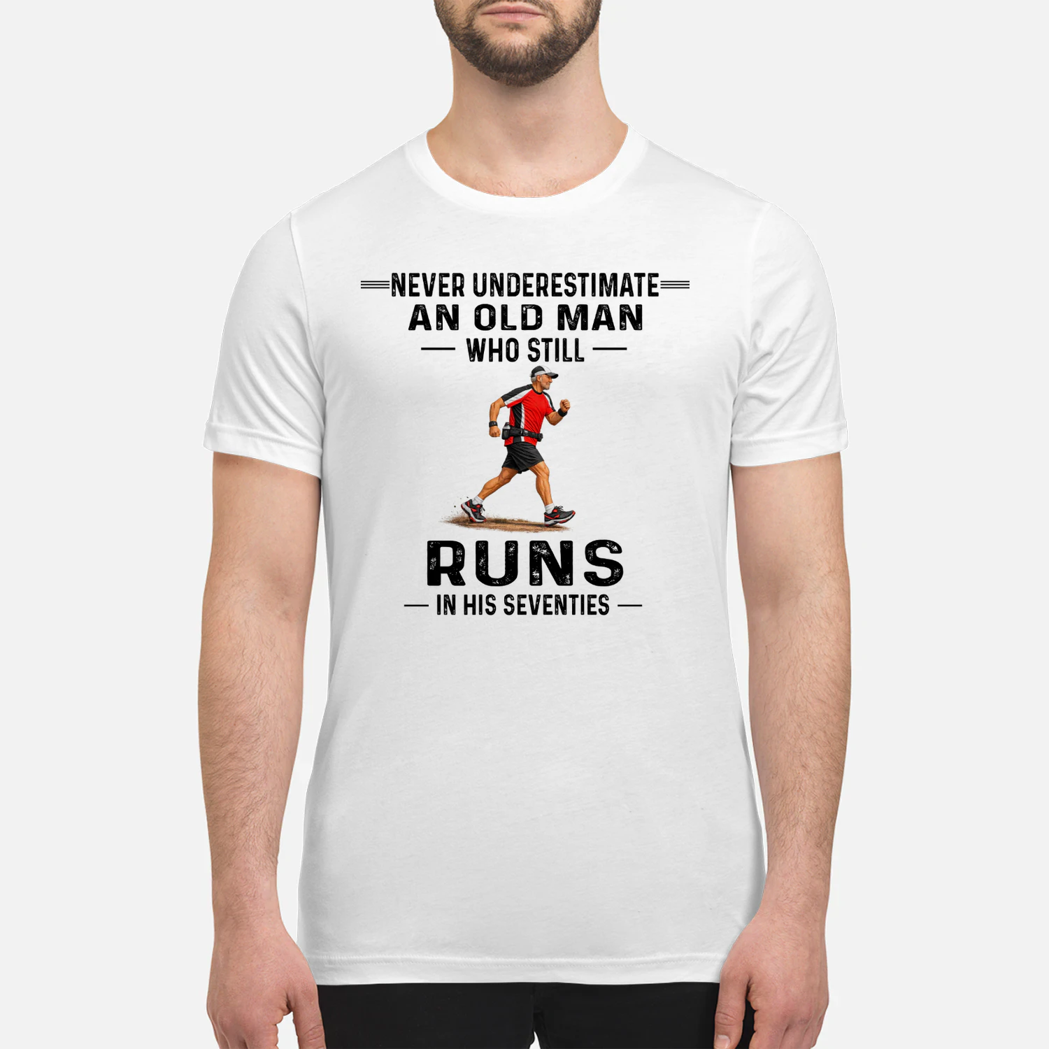 Never Underestimate A Man Who Still Runs In His Seventies