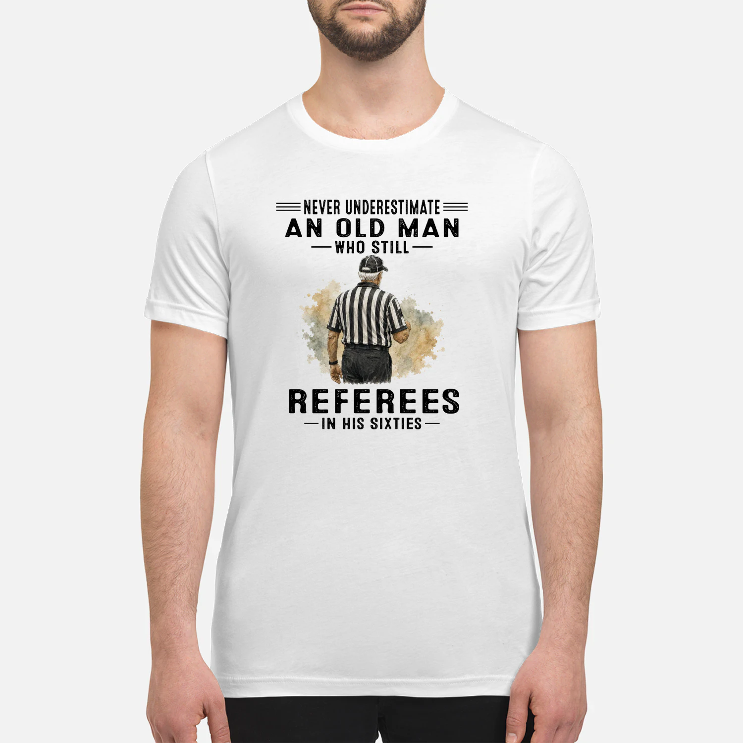 Never Underestimate An Old Man Who Still Referees In His Sixties