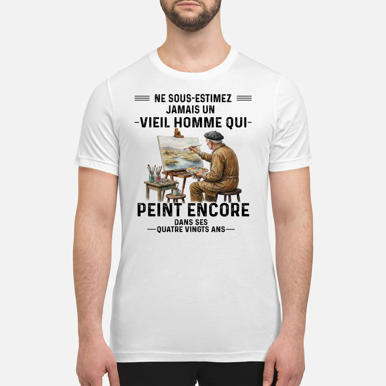 Ne Sous-Estimez Jamais Un Vieil Homme Qui Peint Encore Dans Ses 80 Ans