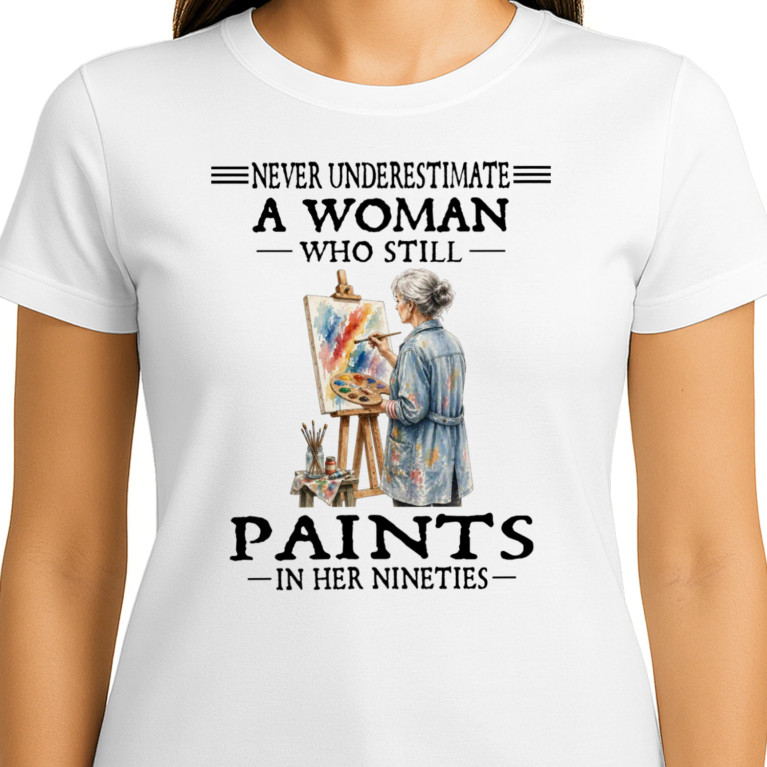 V1 Never Underestimate A Woman Who Still Paints In Her Nineties