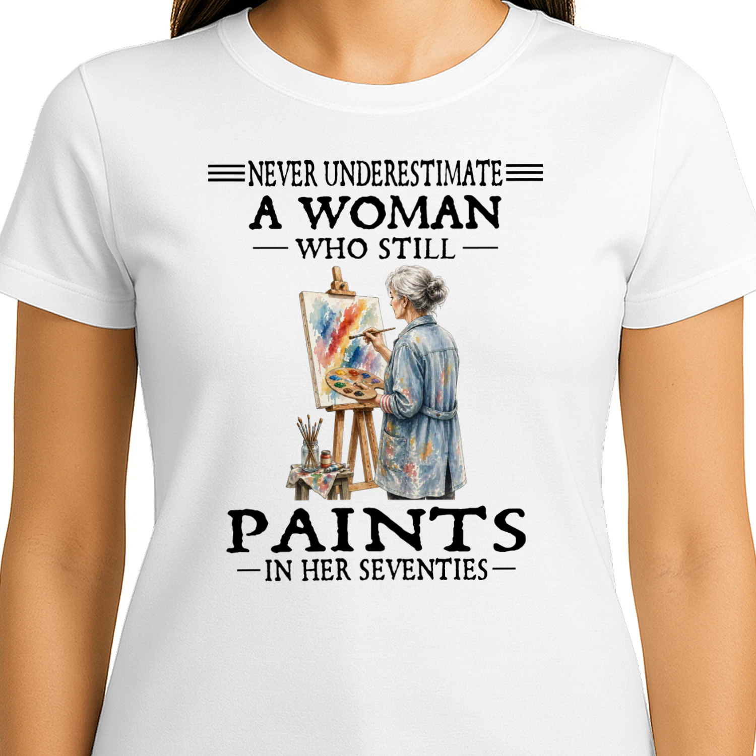 V1 Never Underestimate A Woman Who Still Paints In Her Seventies