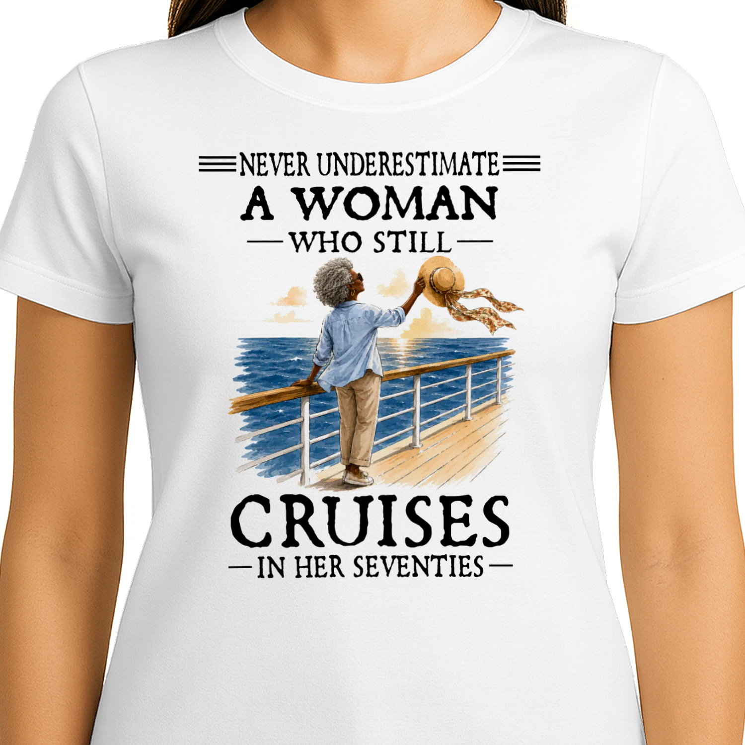 Never Underestimate A Woman Who Still Cruises In Her Seventies - Black Women