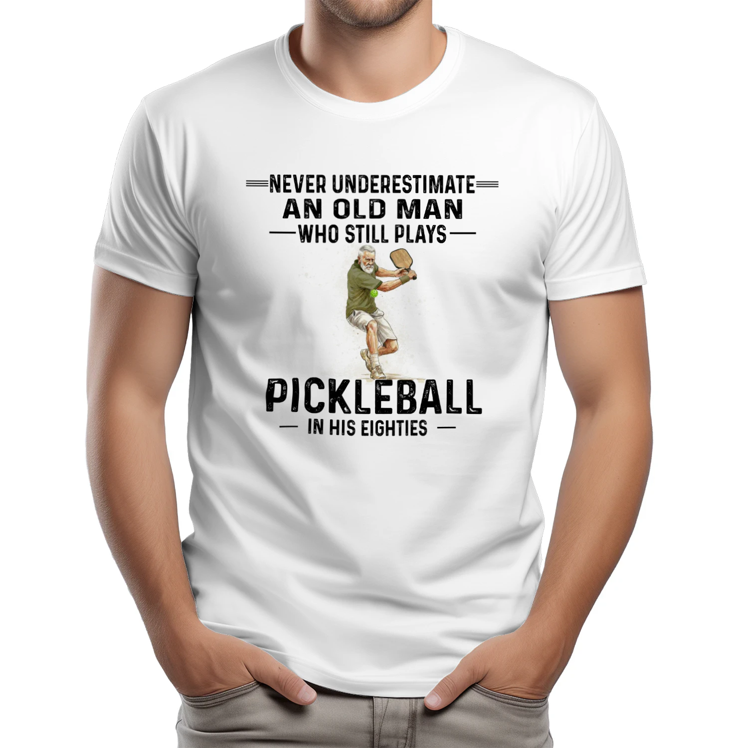 Never Underestimate A Man Who Still Plays Pickleball In His Eighties