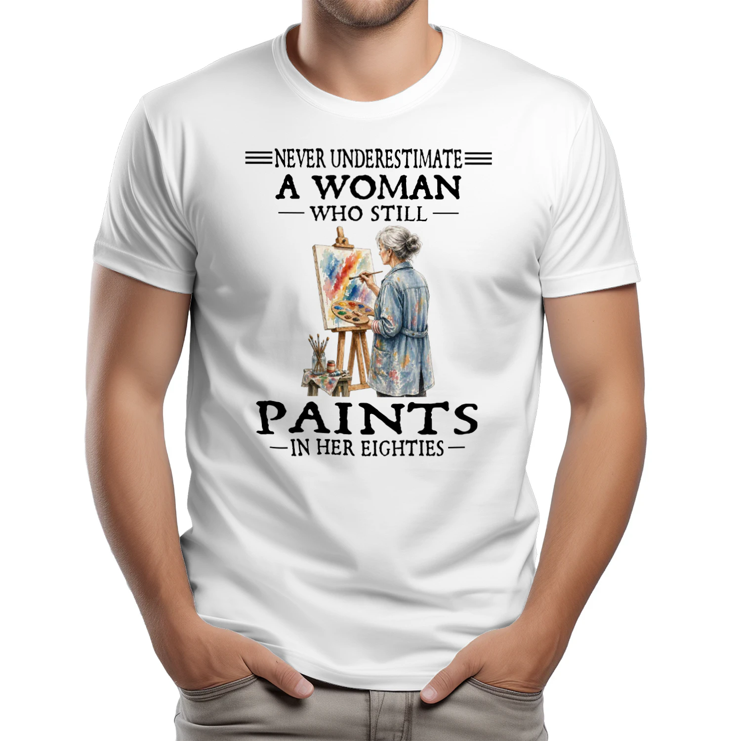 V1 Never Underestimate A Woman Who Still Paints In Her Eighties