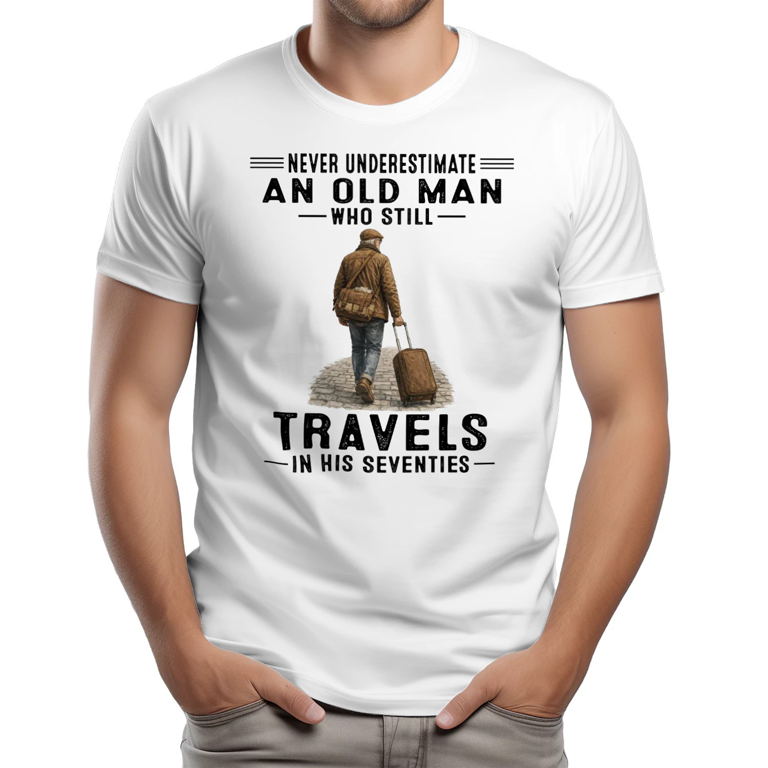 Never Underestimate An Old Man Who Still Travels In His Seventies