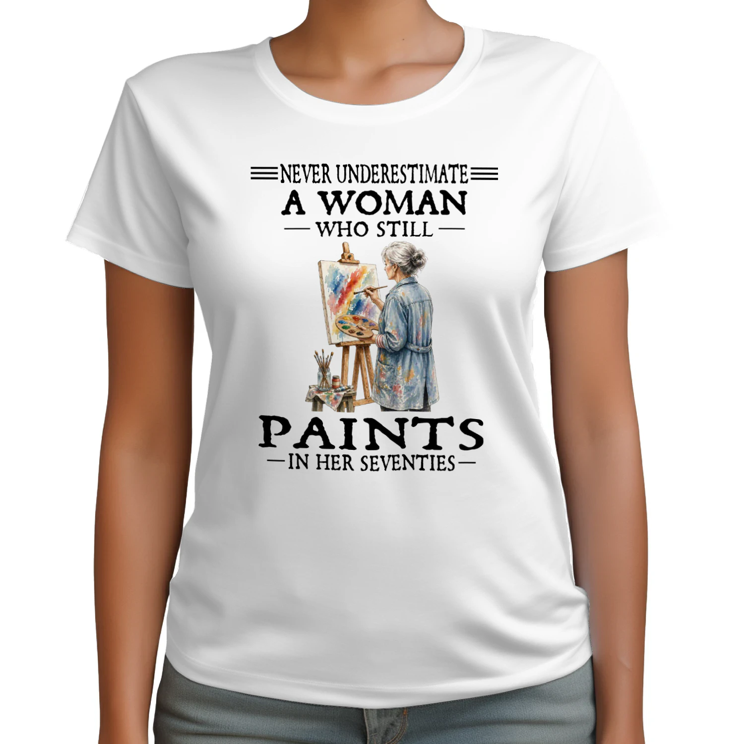 V1 Never Underestimate A Woman Who Still Paints In Her Seventies