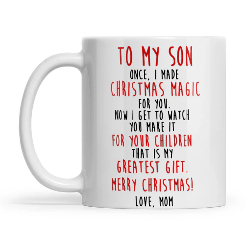 US V2 To My Son - I Made Christmas Magic For You