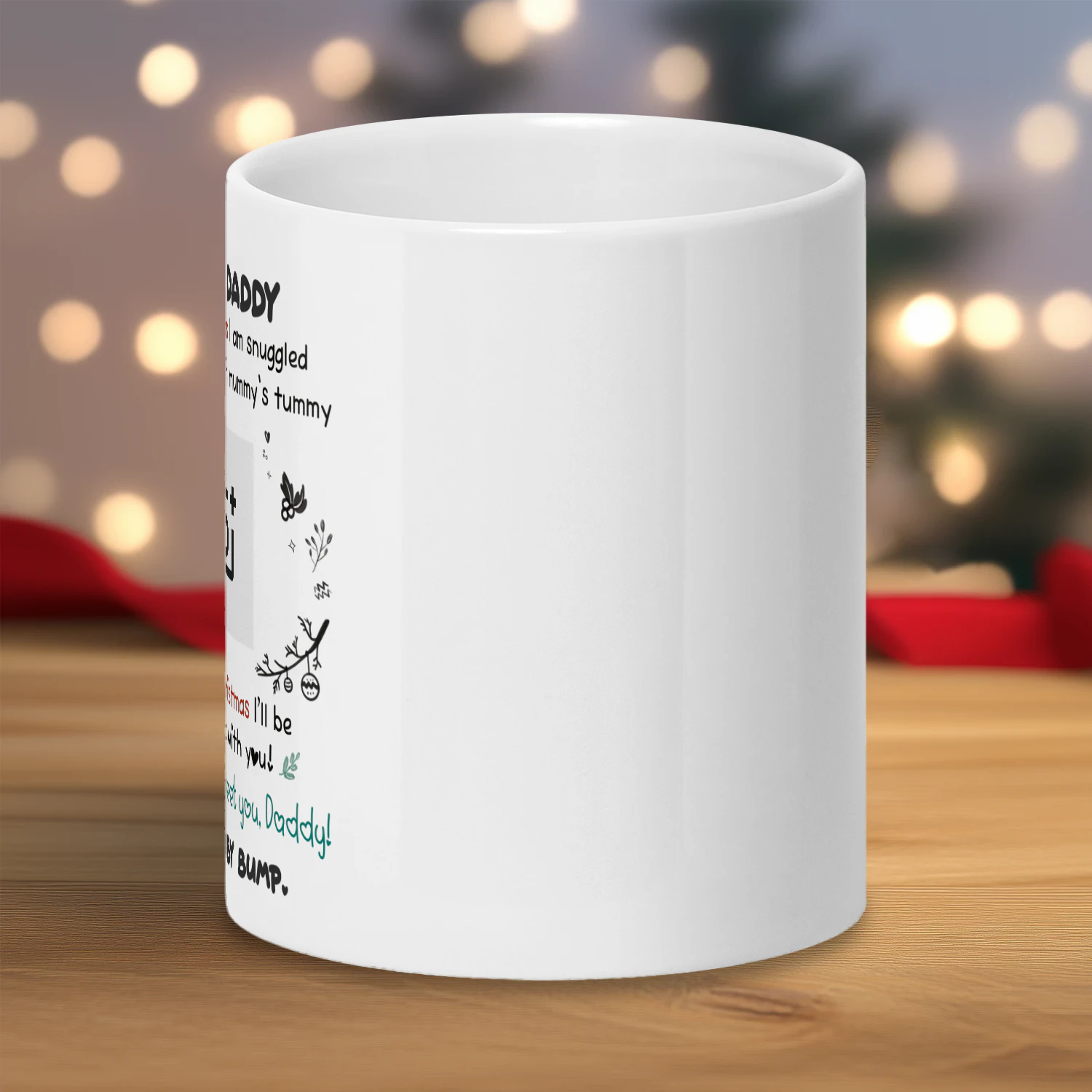 Dear Daddy Photo Personalized