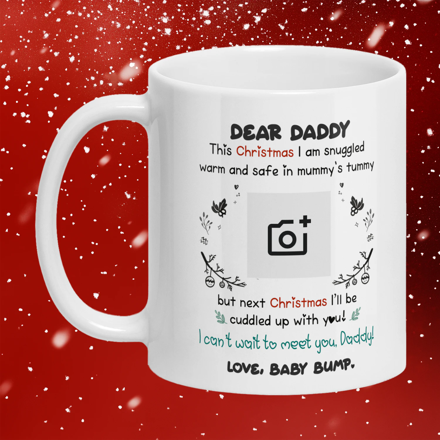 Dear Daddy Photo Personalized