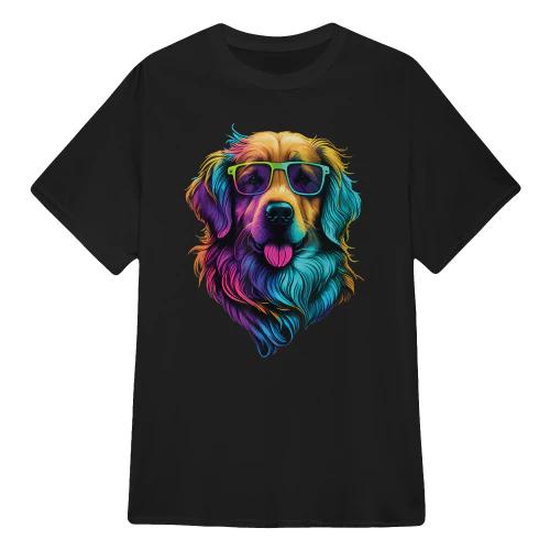 Golden Retriever Rainbow Sunglasses 