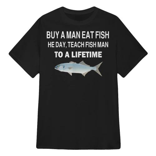 Buy A Man Eat Fish, He Day, Teach Fish Man, To A Lifetime