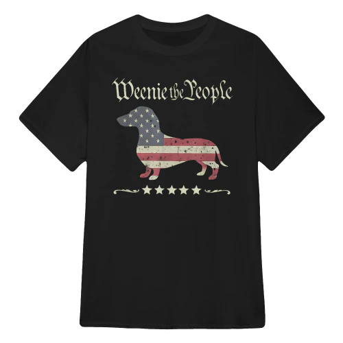 Weenie the People Patriotic Dachshund 