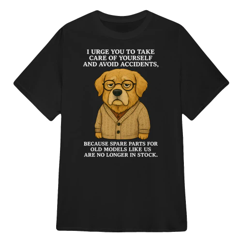 I Urge You To Take Care - Golden Retriever