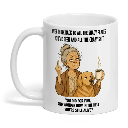 Ever Think Back To All The Shady - Golden Retriever