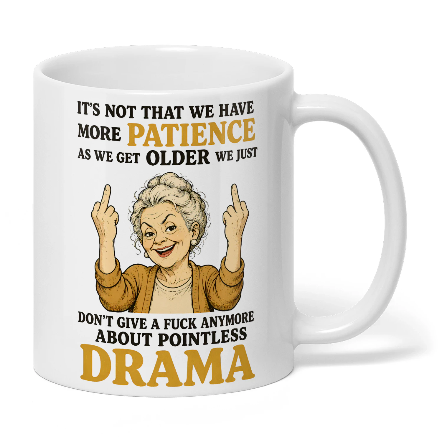 It's Not That We Have More Patience - Classic Lady