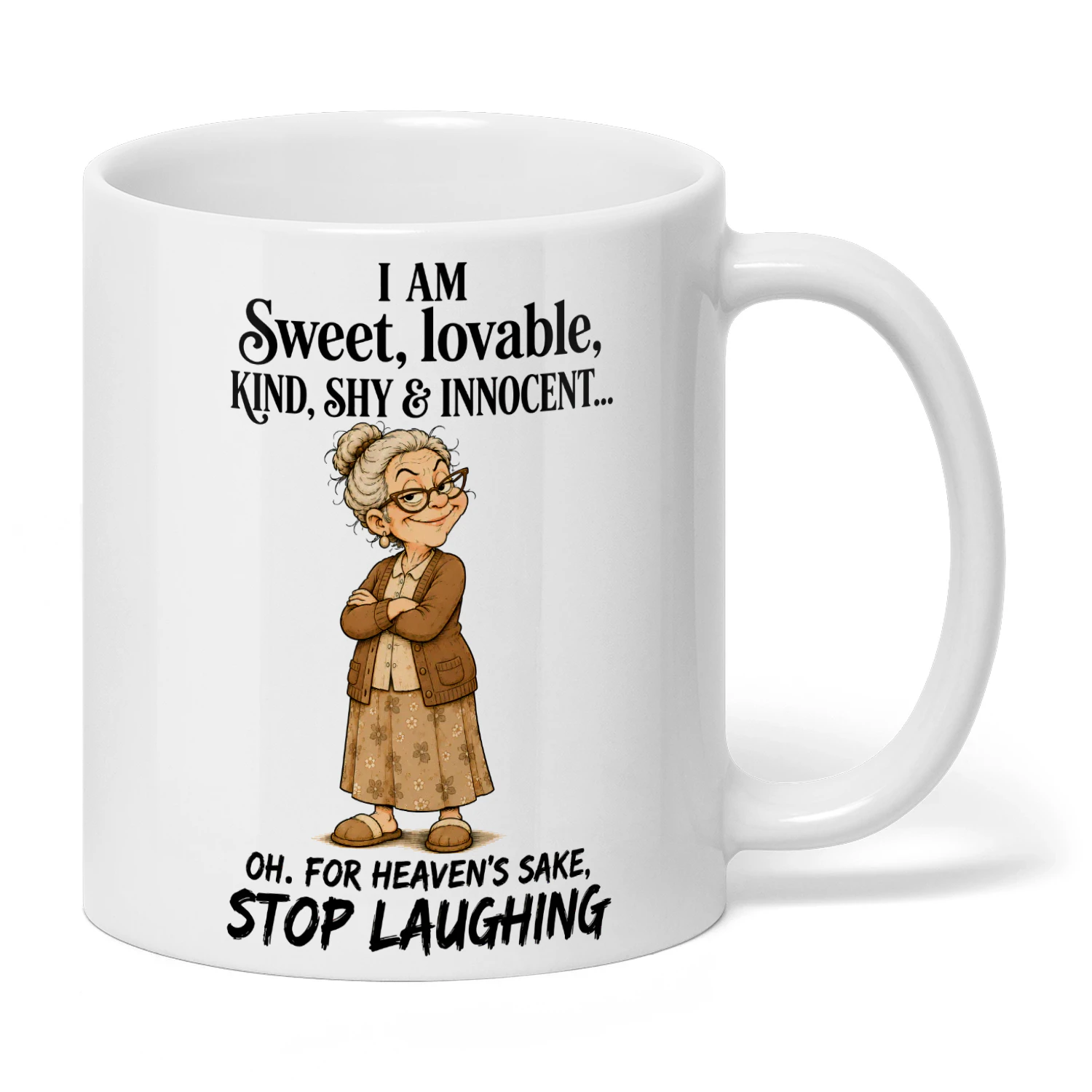 I Am Sweet, Lovable Kind Shy & Innocent - Classic Lady