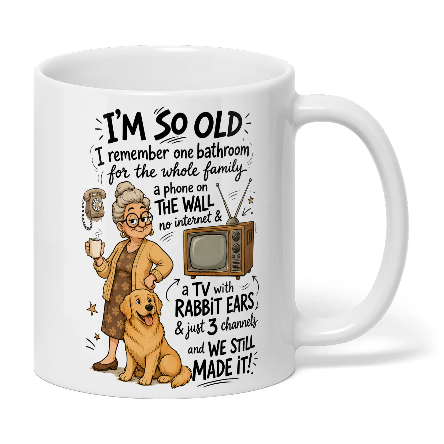 I'm So Old - Golden Retriever