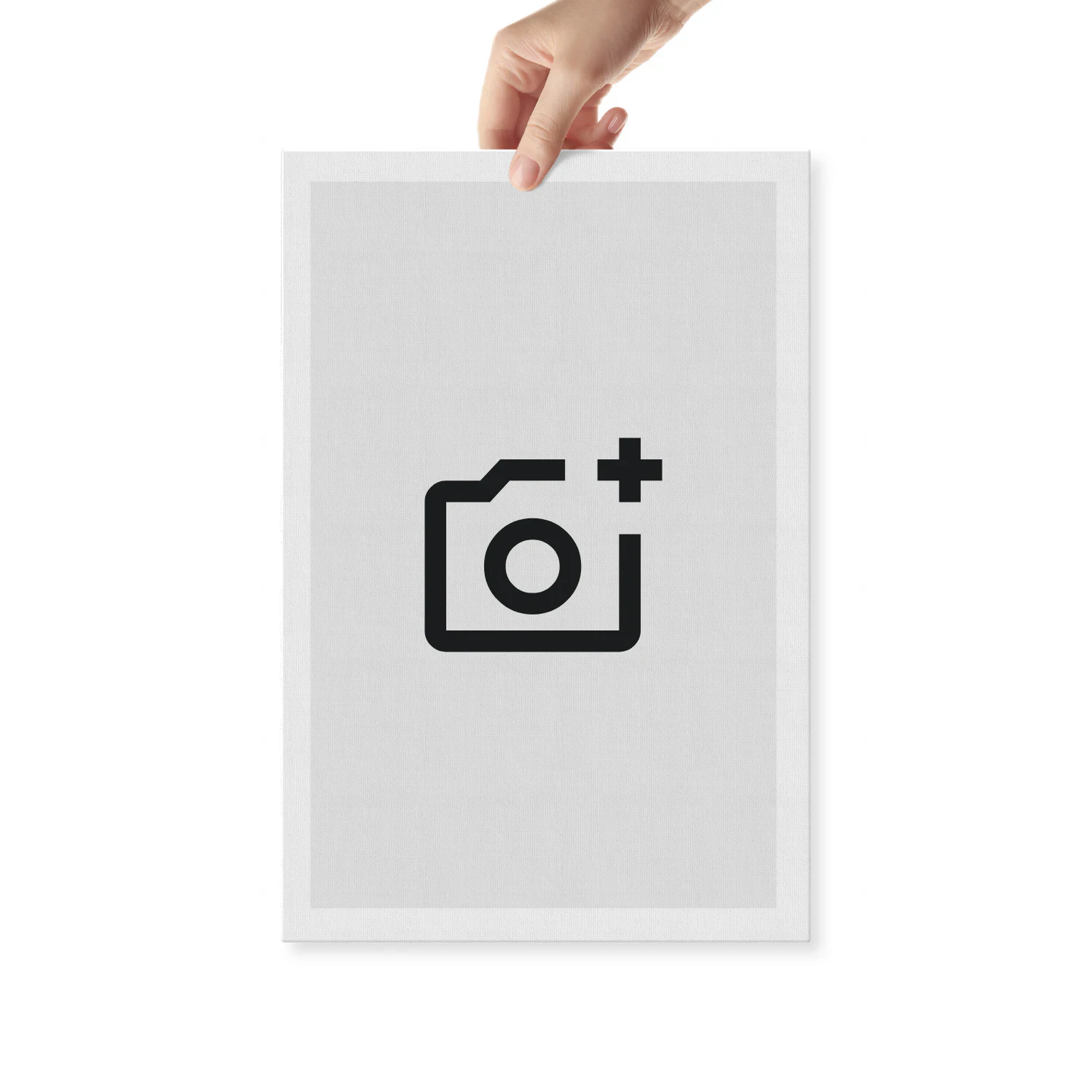 Custom image Canvas Portrait S