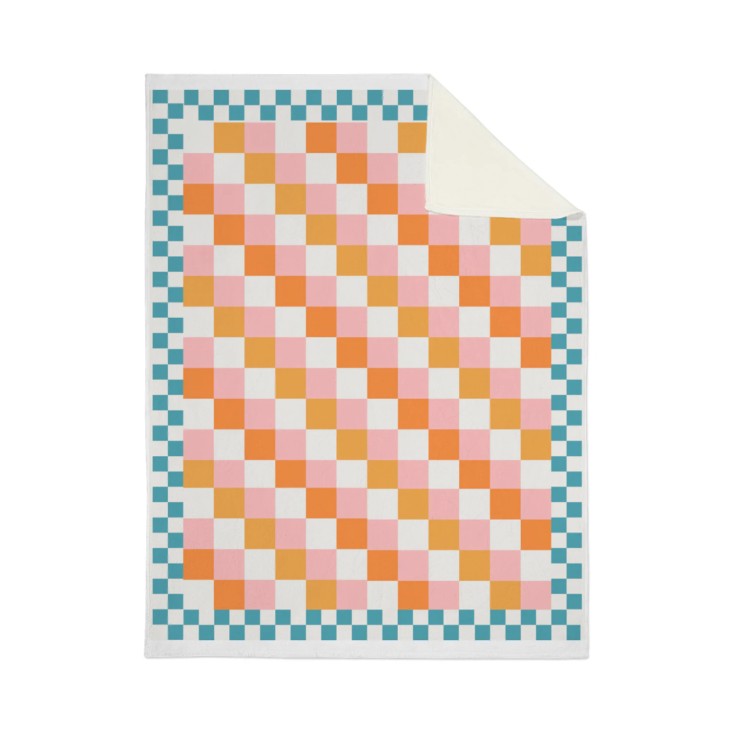 check pattern blanket