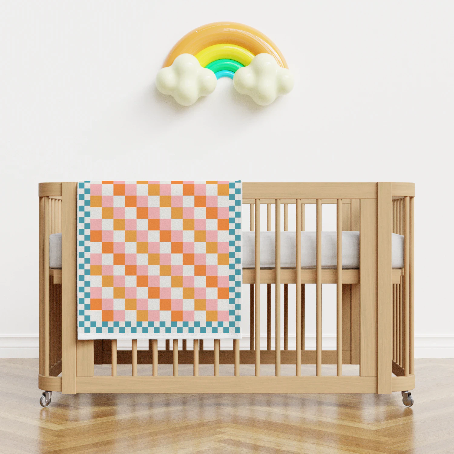 check pattern blanket
