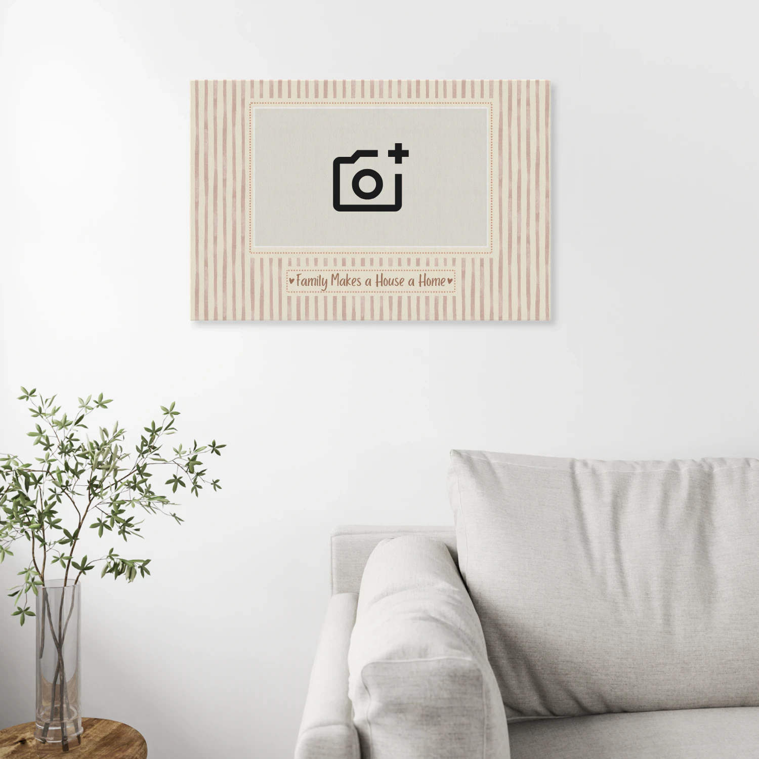 Custom Photo Canvas Landscape  size S