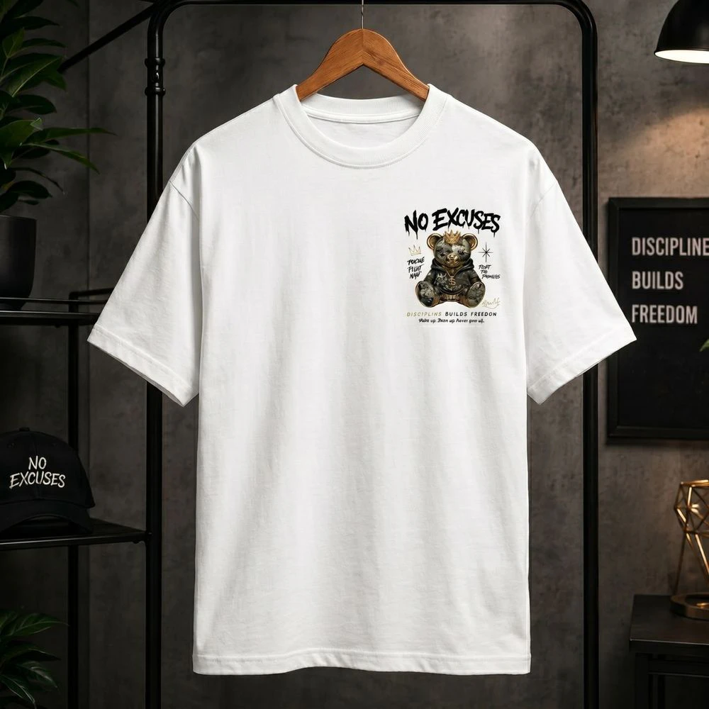 Crown Bear Streetwear T-Shirt