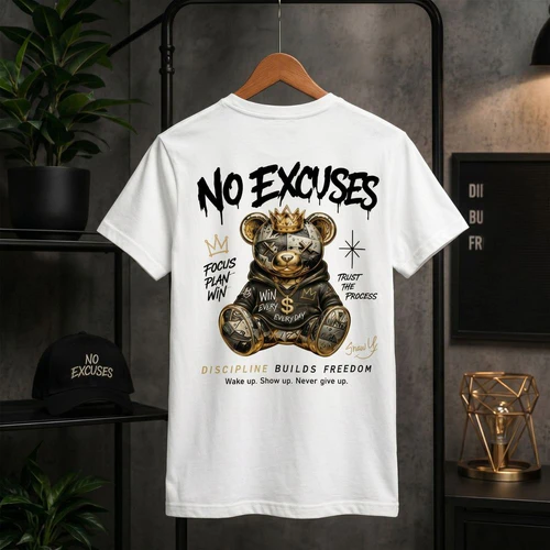 Crown Bear Streetwear T-Shirt