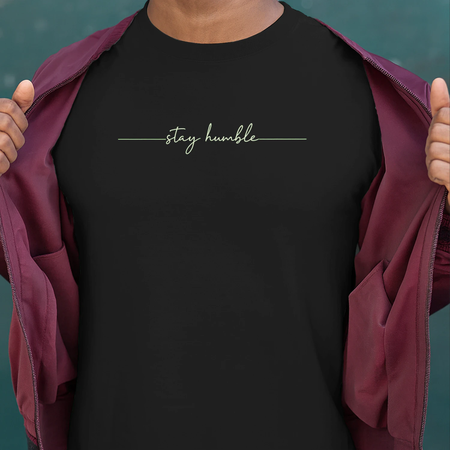 Stay Humble Minimalist Graphic T-Shirt