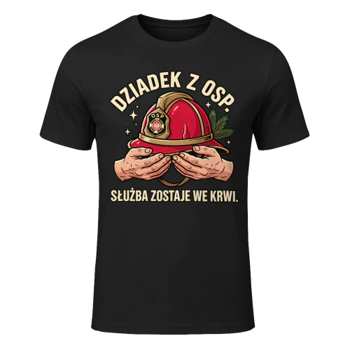 DZIADek Z OSP. SŁUŻBA ZOSTAJE WE KRWI.