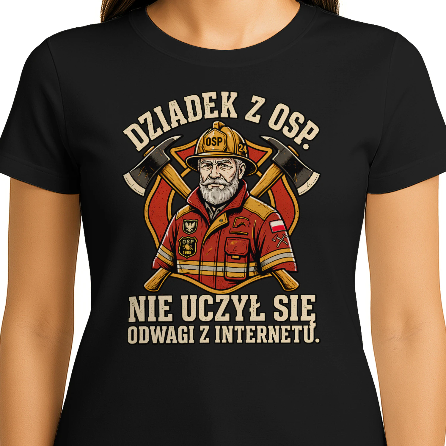 Edycja limitowana - DZIADek Z OSP. NIE UCZYŁ SIĘ ODWAGI Z INTERNETU.