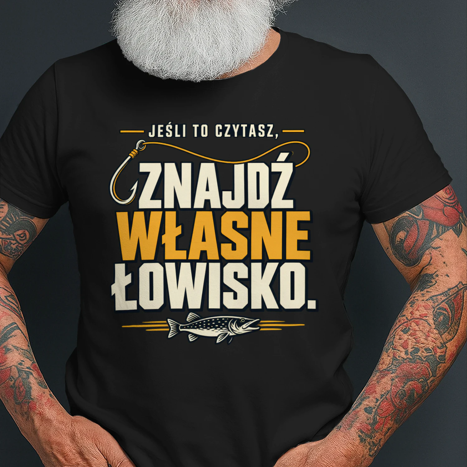 Edycja limitowana - JEŚLI TO CZYTASZ,” “ZNAJDŹ WŁASNE ŁOWISKO.