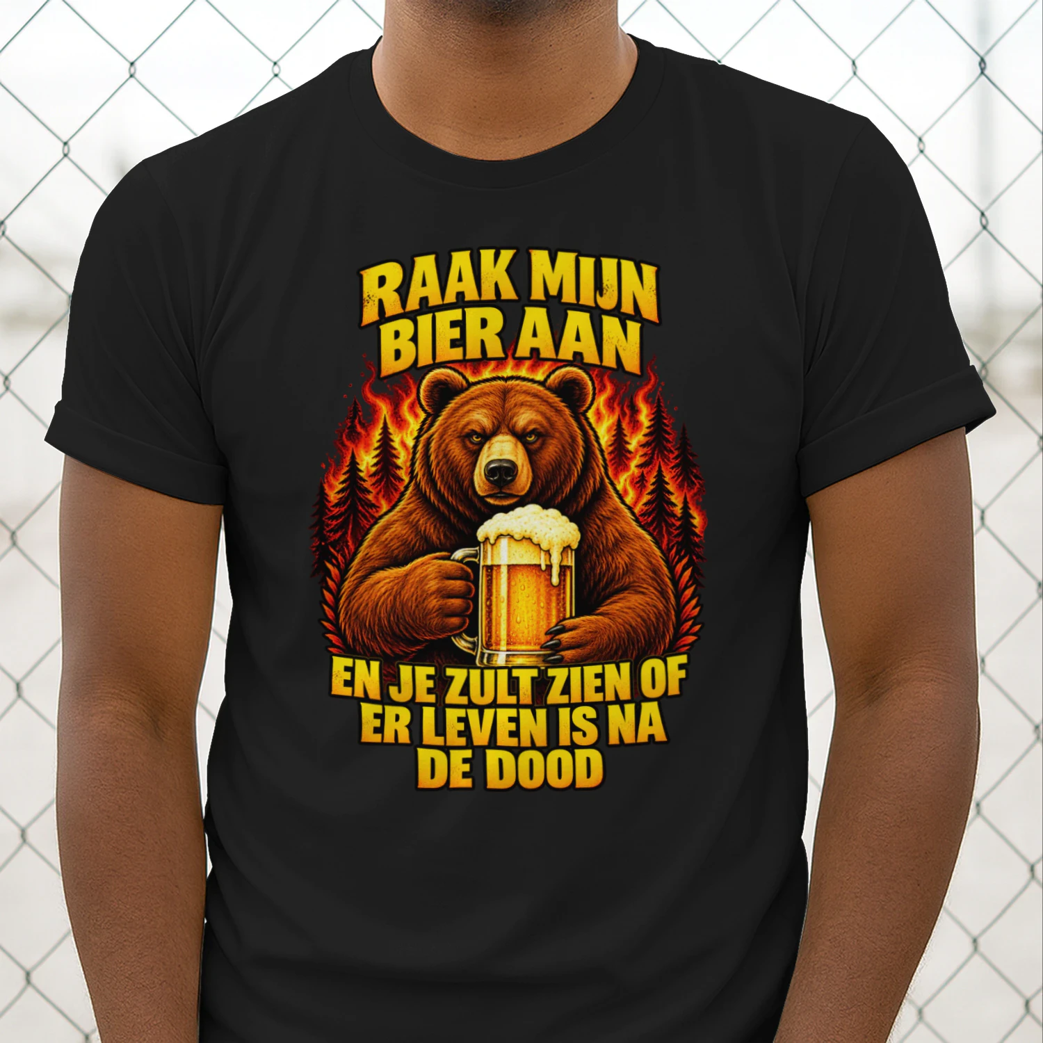Raak mijn bier ann