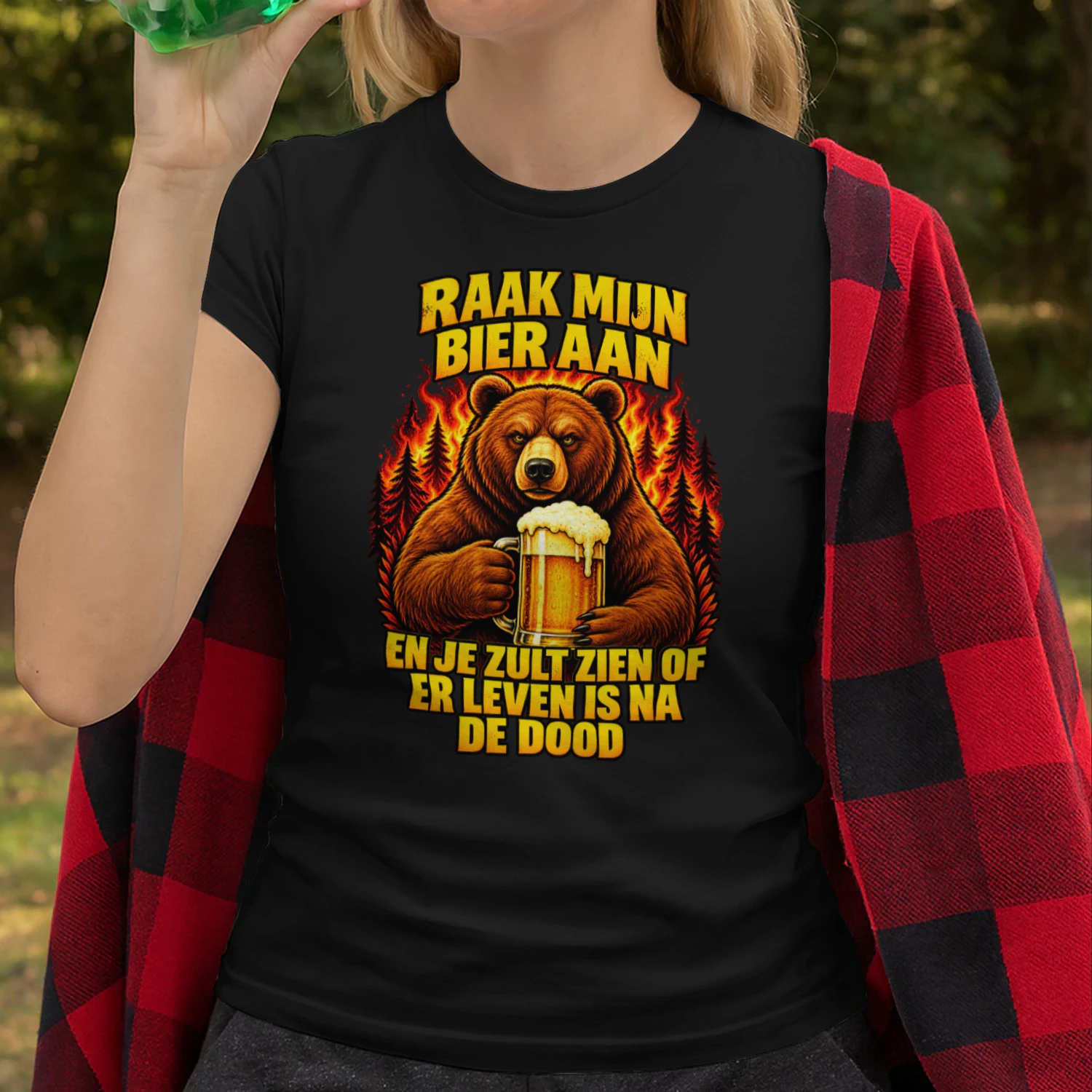 Raak mijn bier ann