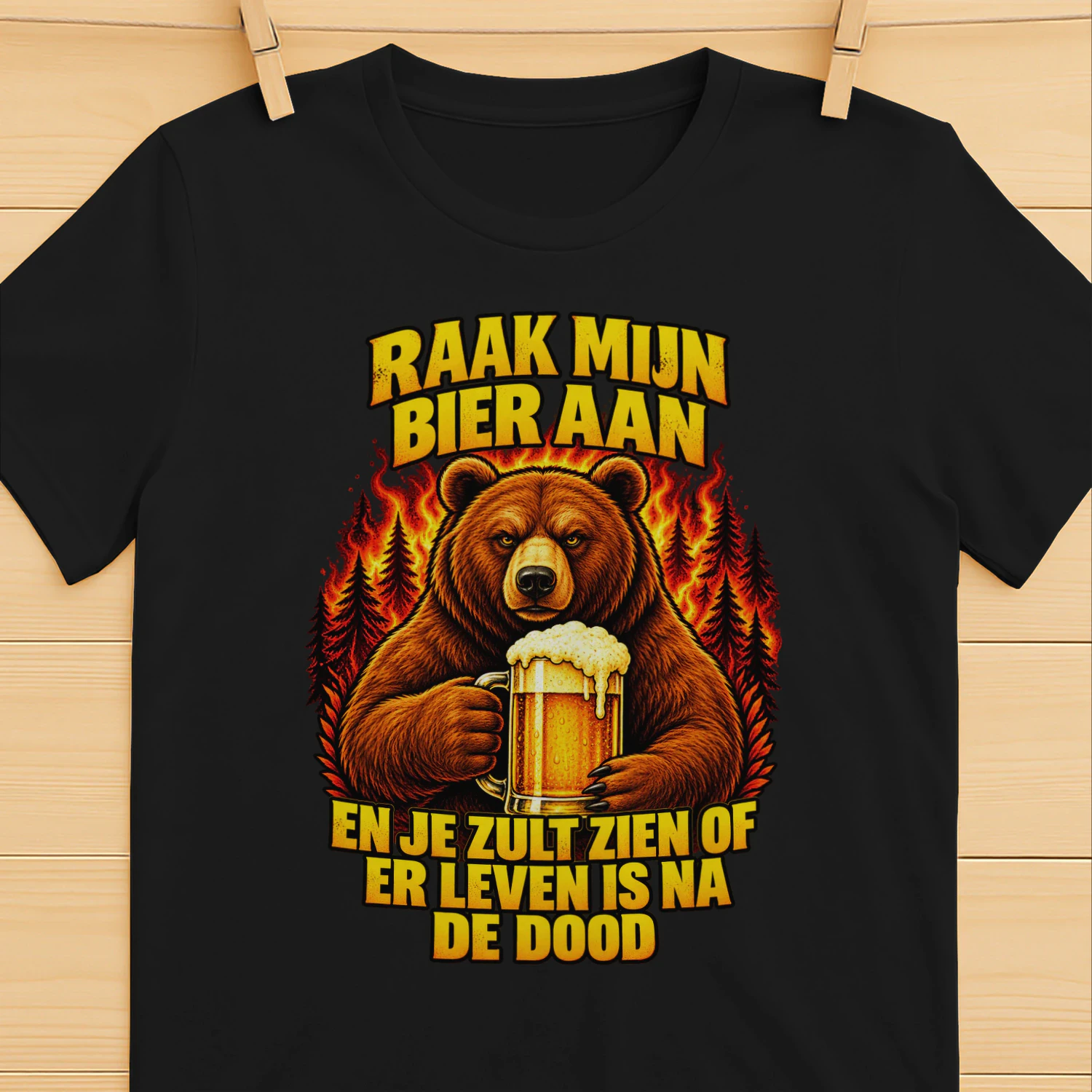 Raak mijn bier ann