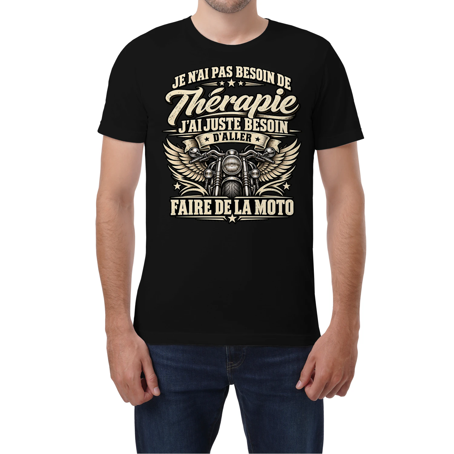 Je n'ai pas besoin de THÉRAPIE, j'ai juste besoin d'aller faire de la MOTO