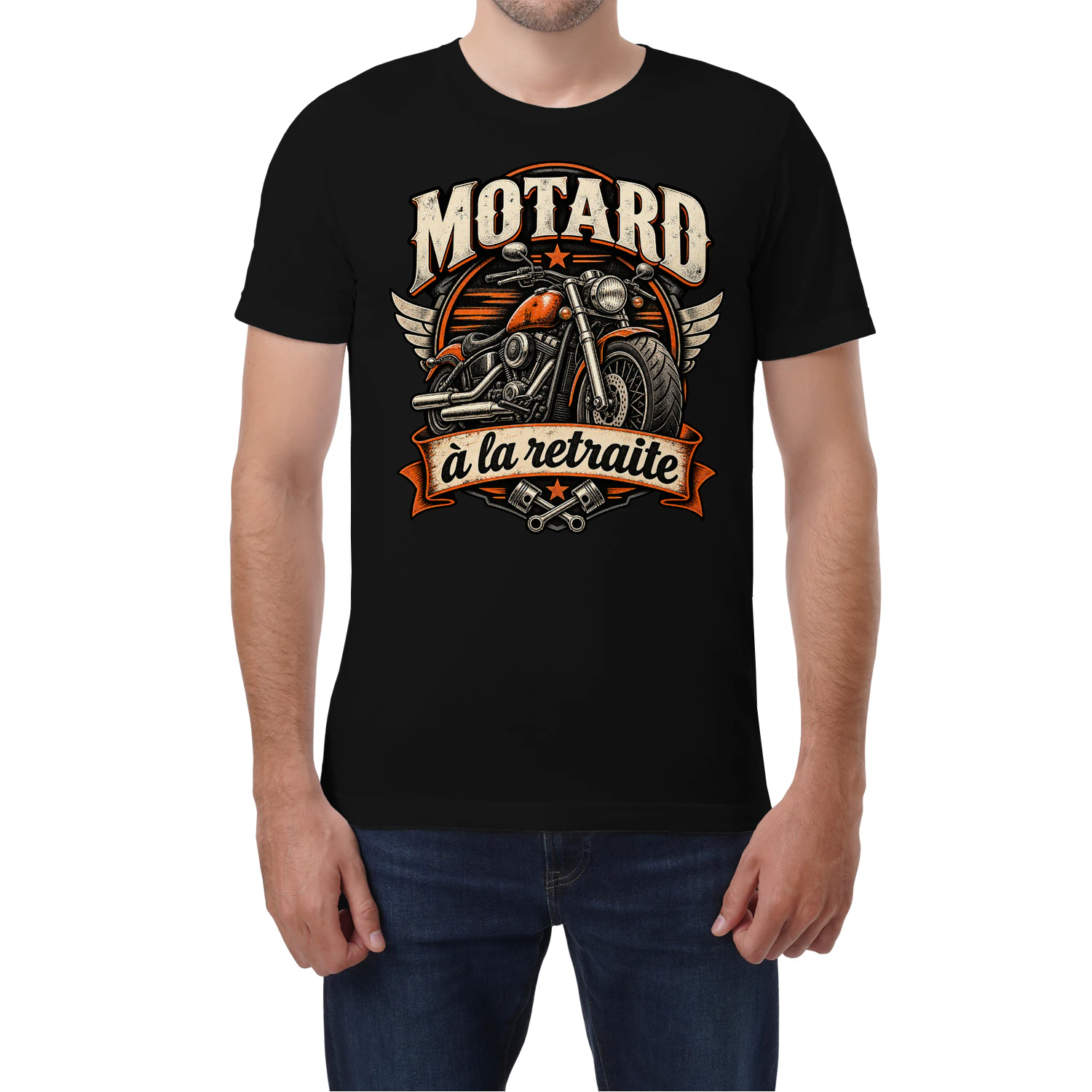 MOTARD à la RETRAITE