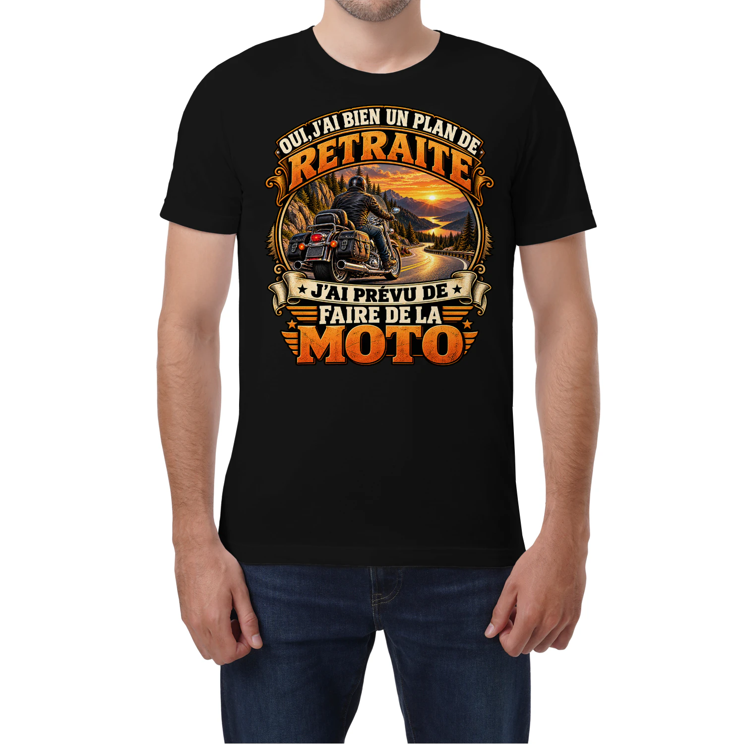 Oui, j'ai bien un PLAN DE RETRAITE, j'ai prévu de faire de la MOTO