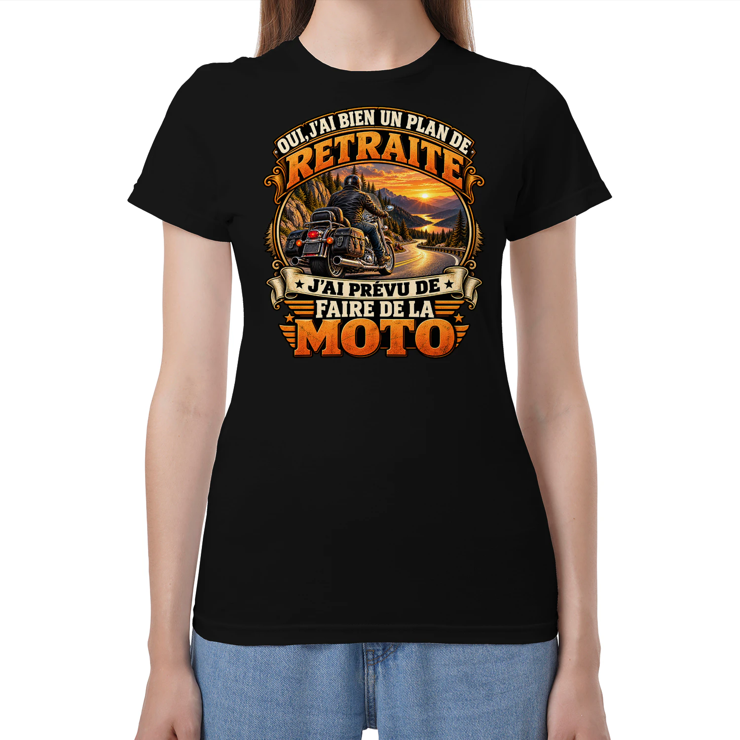 Oui, j'ai bien un PLAN DE RETRAITE, j'ai prévu de faire de la MOTO