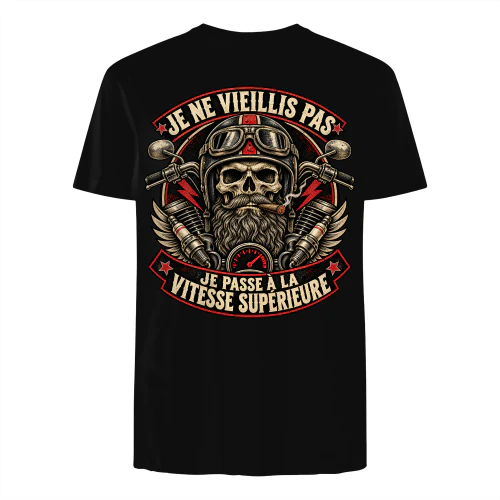 Je ne VIEILLIS PAS, je passe à la VITESSE SUPÉRIEURE