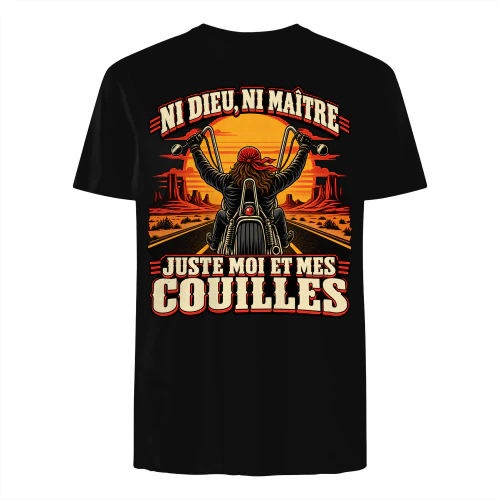 Edition Limitée - NI DIEU, NI MAITRE JUSTE MOI ET MES COUILLES 3