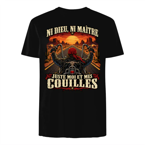 Edition Limitée - NI DIEU, NI MAITRE JUSTE MOI ET MES COUILLES 1