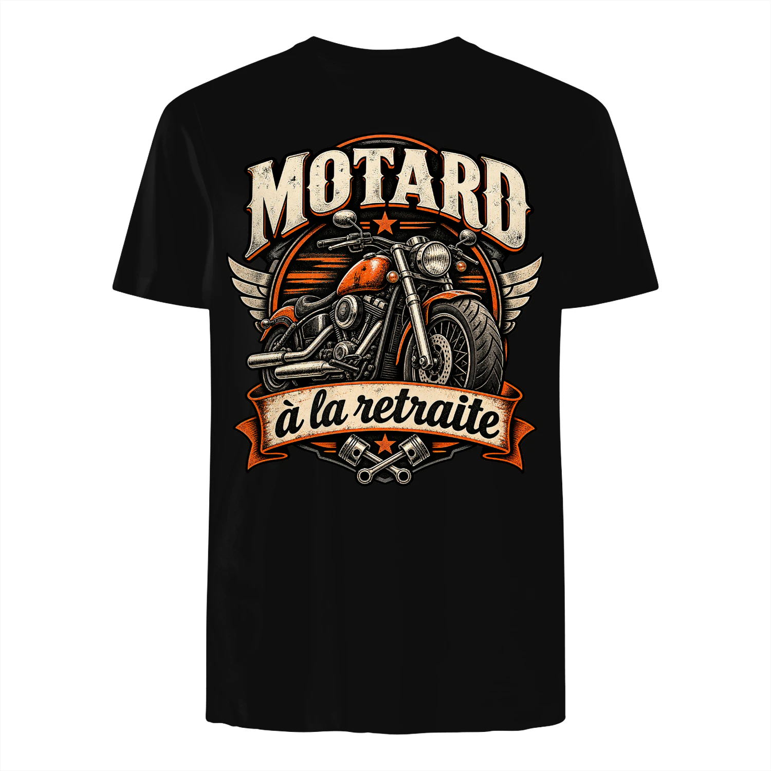 MOTARD à la RETRAITE